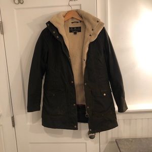 Shearling Barbour Jacket